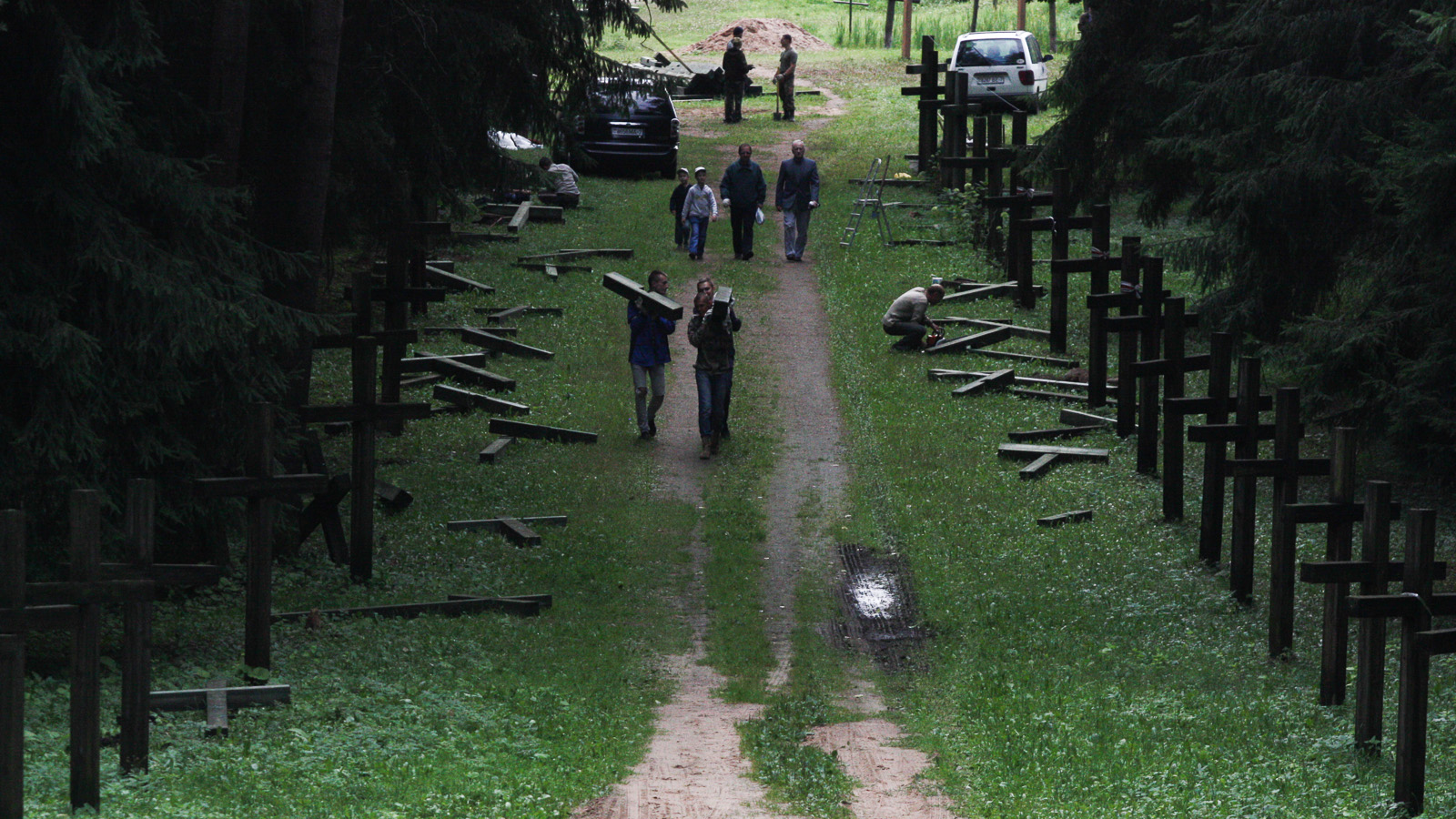 Some parties mobilize activists to protect Kurapaty; “Tell the Truth” aims to establish a dialogue with Russian counterparts