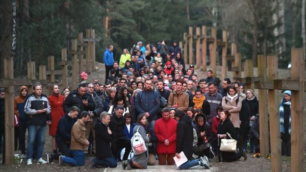 The president’s order to demolish crosses on the graves of victims of Soviet repression in Kurapaty has been executed in a wink, unlike his other orders