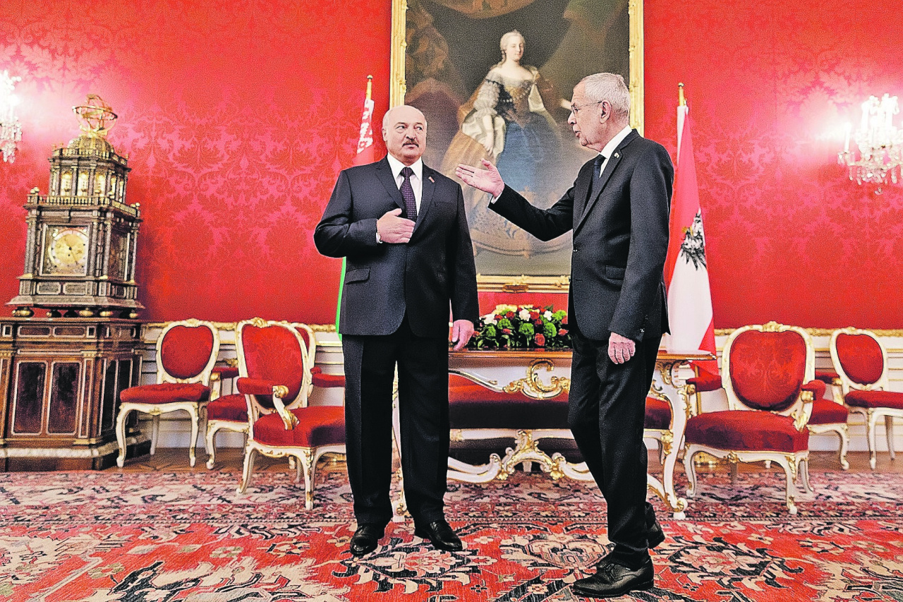 The end of isolation: Lukashenka visits Austria