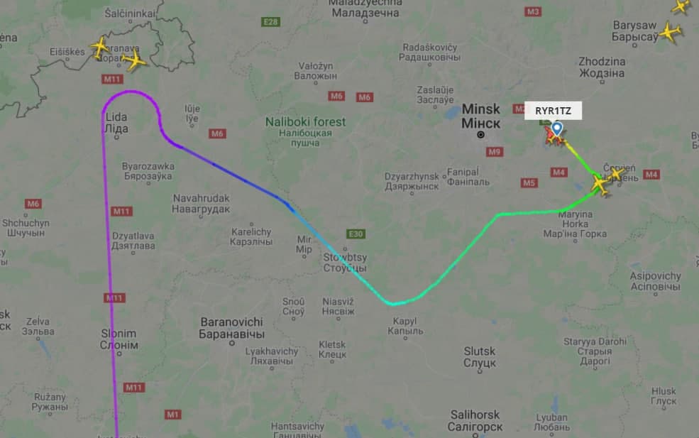 Минск продолжает наращивать конфликт с Западом на фоне захвата TUT.BY и самолета